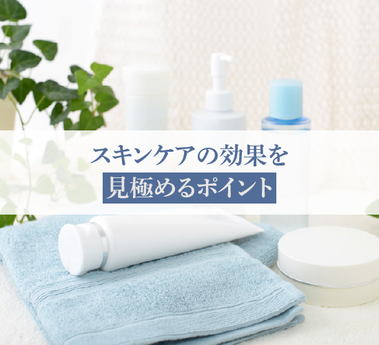 効果を見極めるポイント